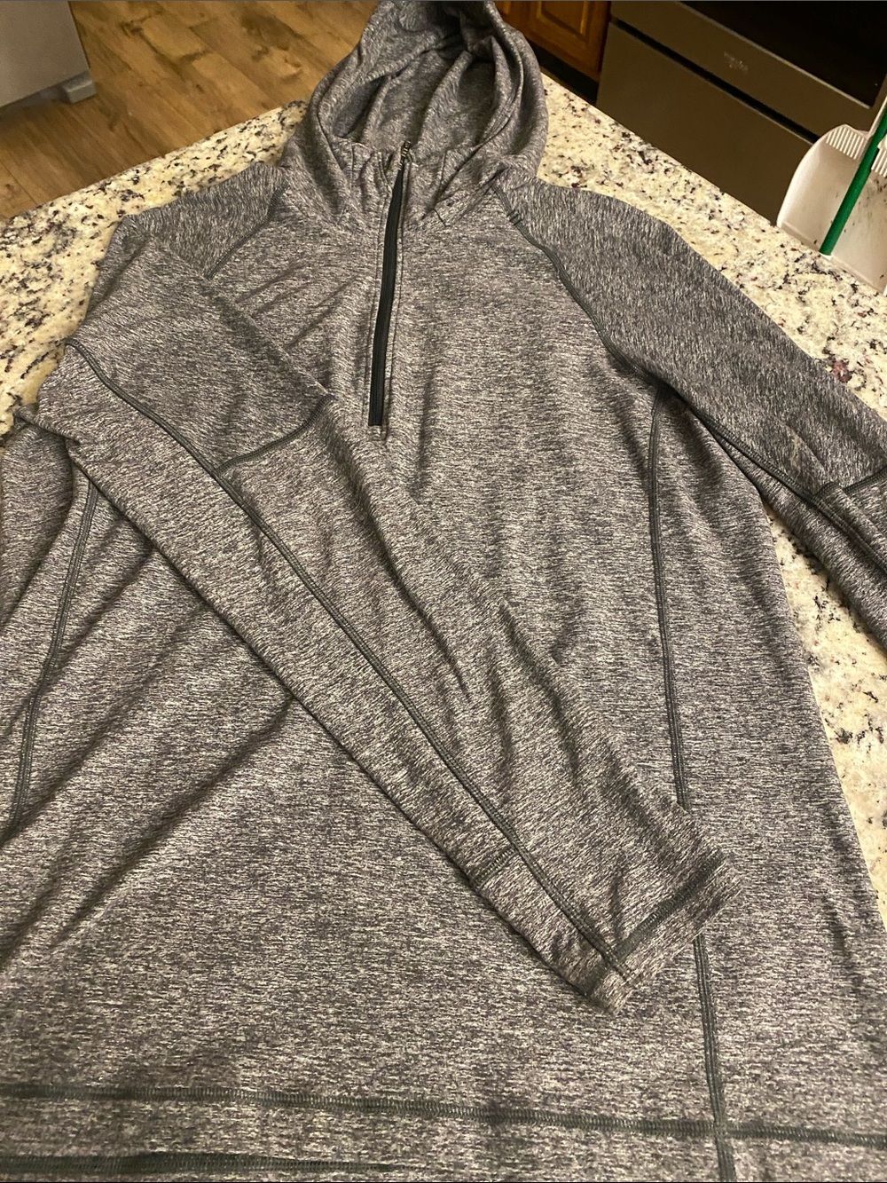 Men's lululemon  Gray Half-Zip Hoody